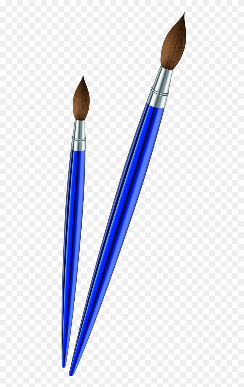 481x1272 Paint Brushes Png - Paint Brush PNG