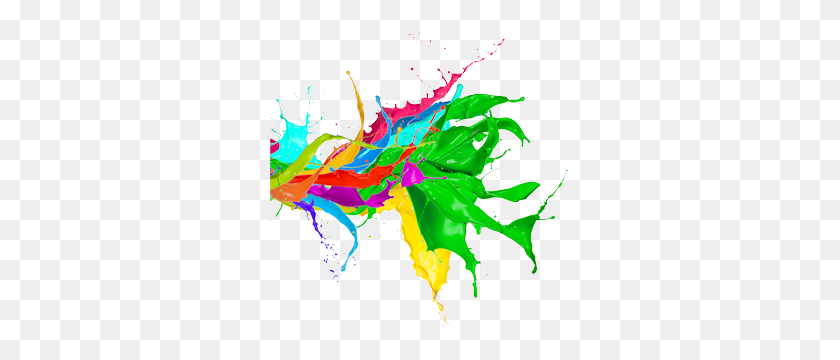 300x300 Pintura Colorsplash Paintsplash Salpicaduras De Efecto De Pintura - Salpicaduras De Color Png
