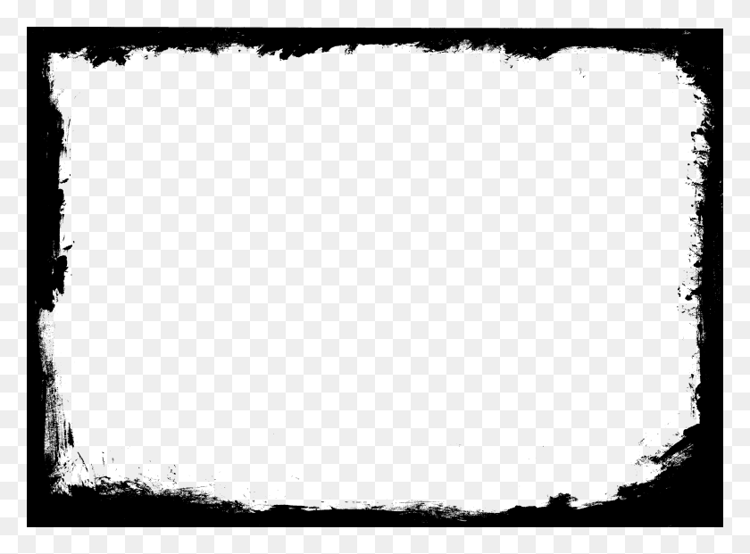 3500x2519 Paint Frame Png Png Image - White Paint PNG