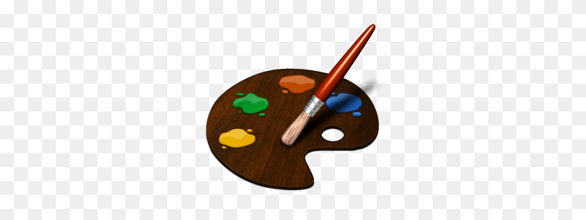 256x256 Paint Icon - Paint Palette PNG