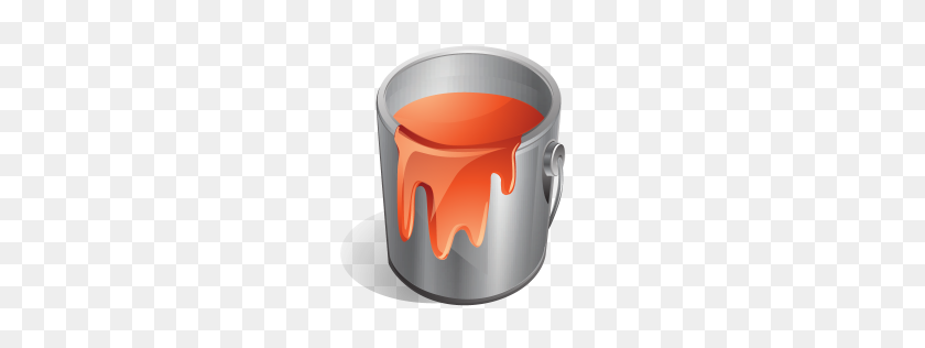 256x256 Paint Icon Myiconfinder - Paint Bucket PNG