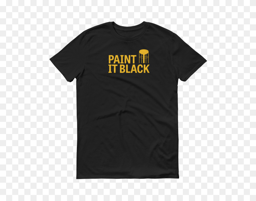 600x600 Píntalo Camiseta Negra - Pintura Dorada Png
