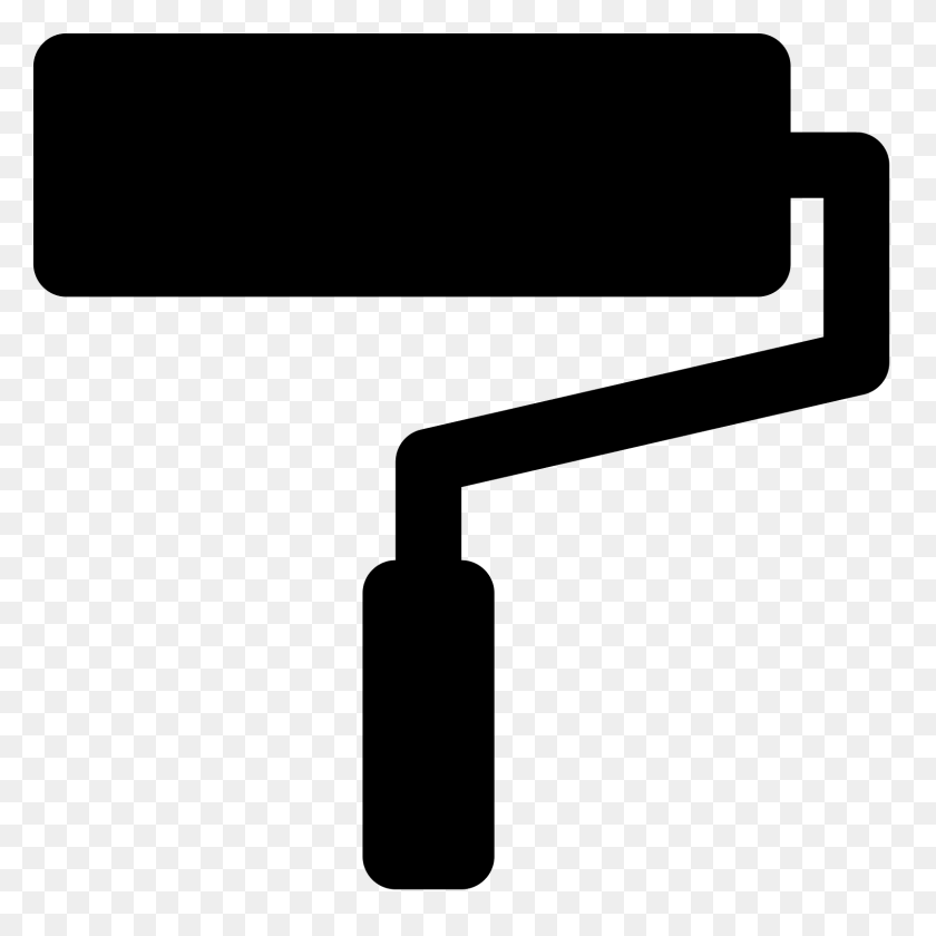 1600x1600 Paint Roller Icon - Paint Brush Icon PNG