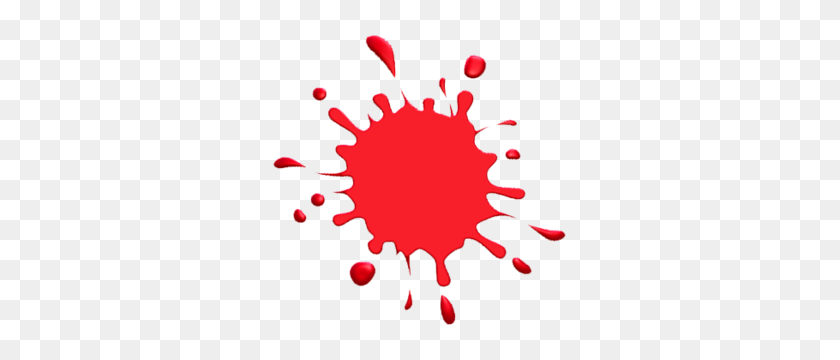 300x300 Paint Splash Red Free Images - Red Paint PNG