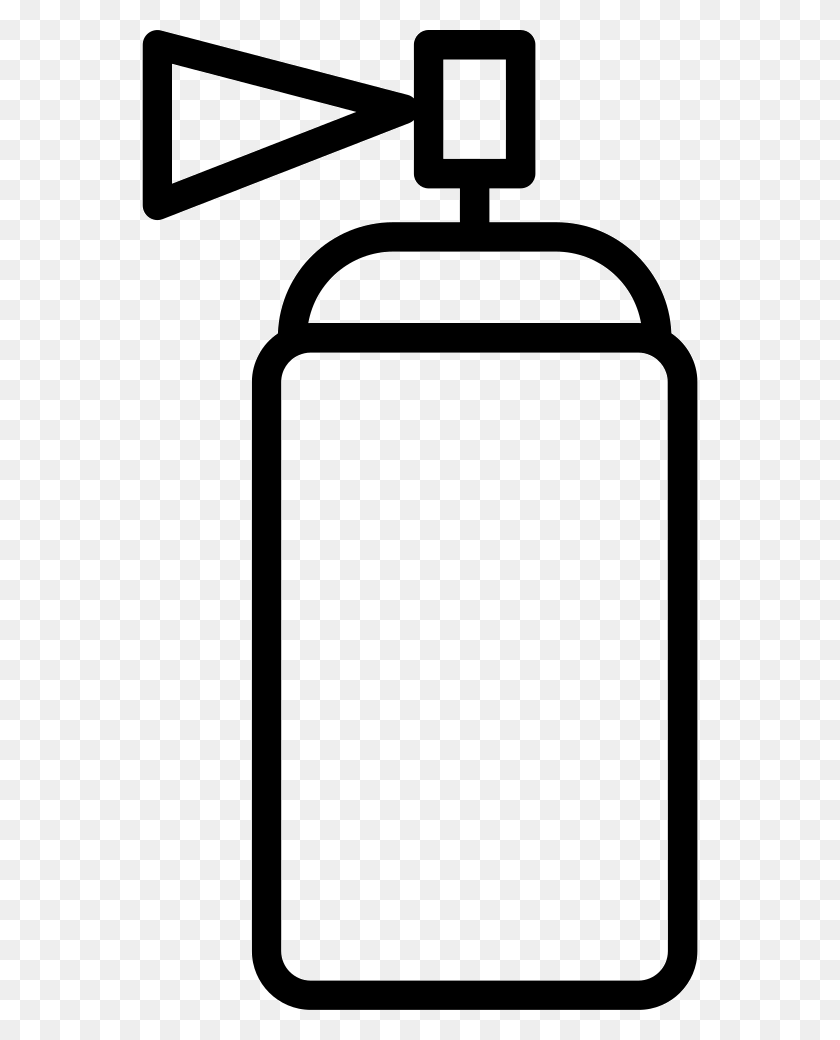 556x980 Paint Spray Can Outline Png Icon Free Download - Spray Can PNG