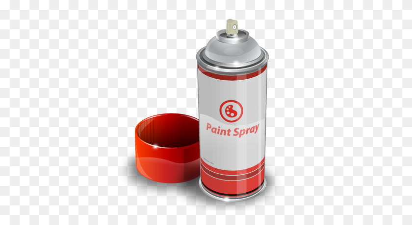 400x400 Paint, Spray Icon - Spray Paint Can PNG