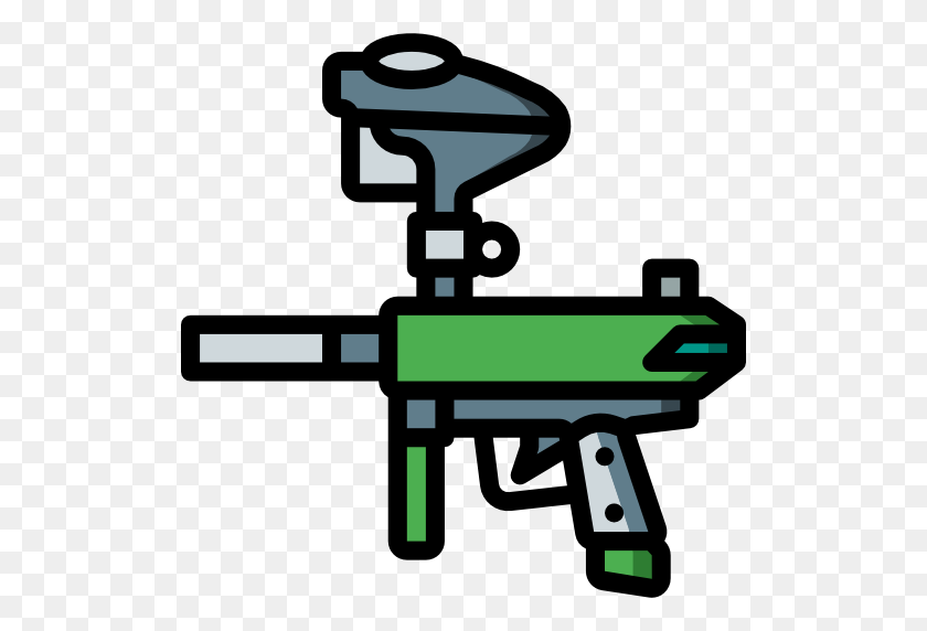 512x512 Paintball Gun - Paintball Gun PNG