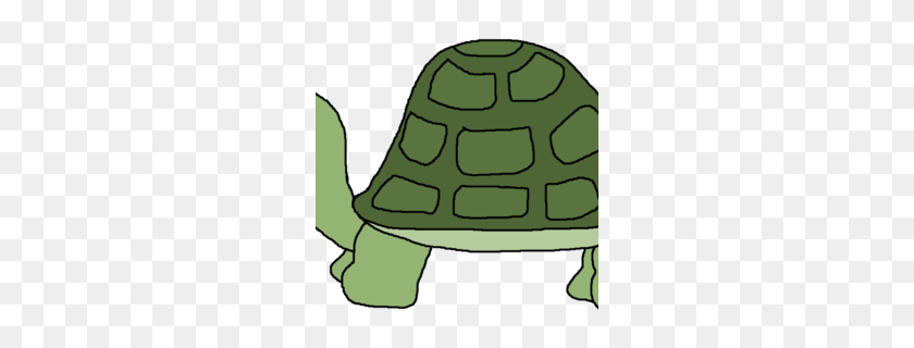 260x260 Painted Turtle Camp Clipart - Turtle Outline Clipart