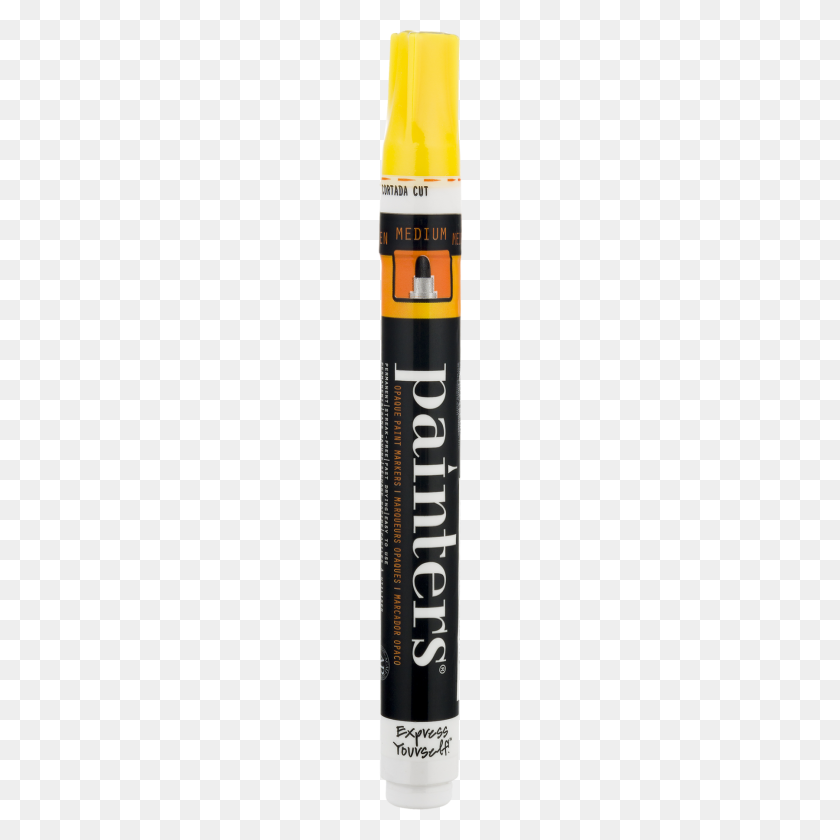 1800x1800 Painters Opaque Paint Markers Yellow, Ct - Paint Streak PNG