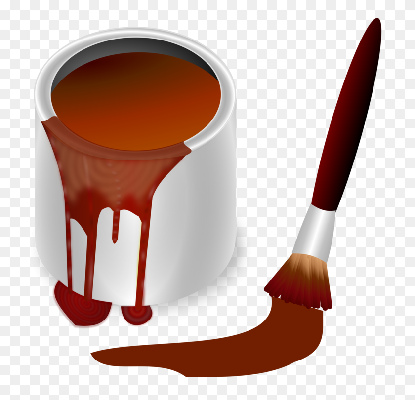 750x750 Painting Blue Bucket Color - Paint Bucket PNG