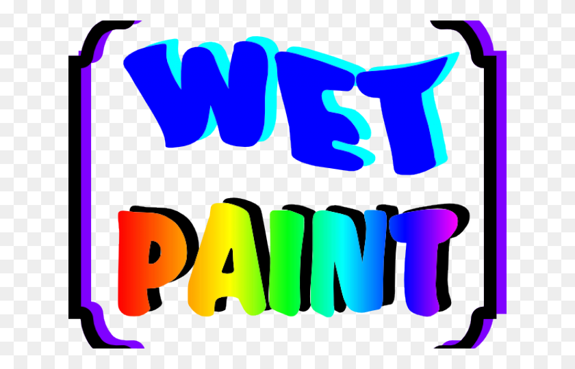640x480 Painting Clipart - Wet Clipart