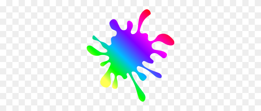 282x298 Painting Clipart Splater - Paint Dripping PNG