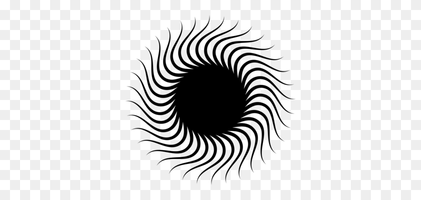 340x340 Painting Drawing Art - Black Hole Clipart