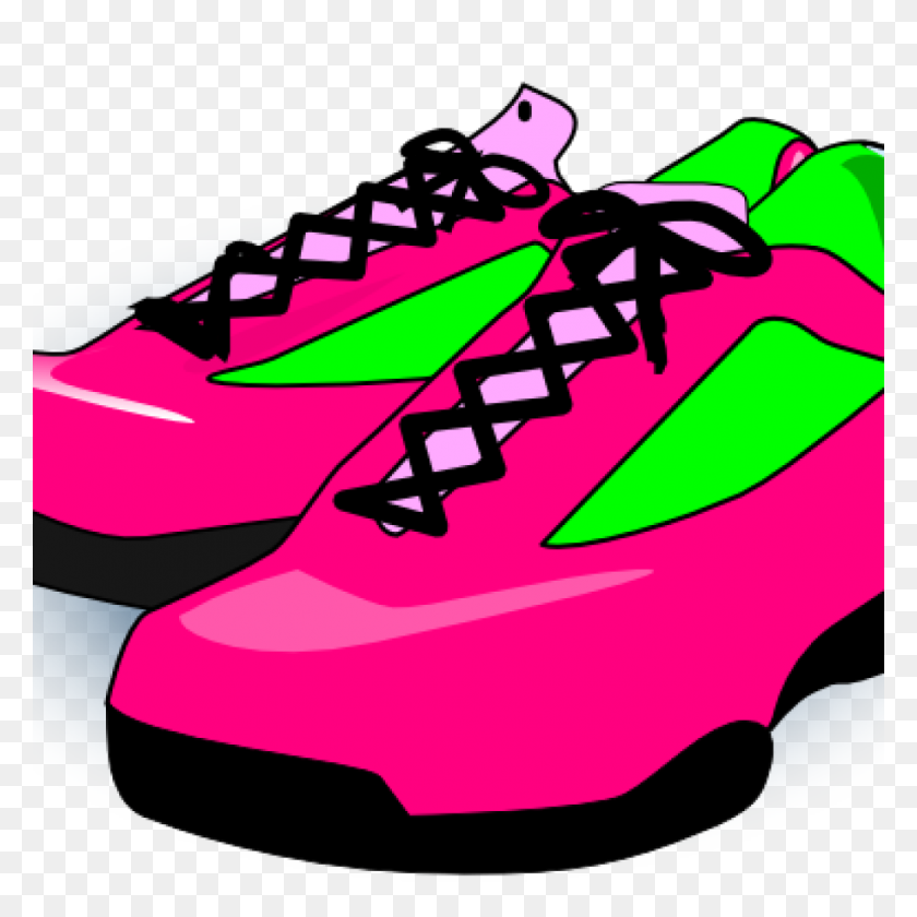 1024x1024 Pair Of Running Shoes Clipart - Baby Booties Clipart