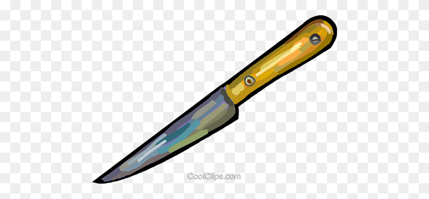 480x331 Pairing Knife Royalty Free Vector Clip Art Illustration - Knife Clipart