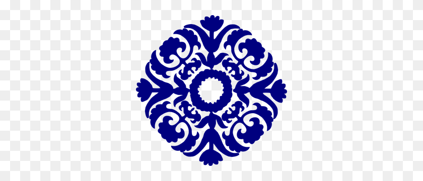 300x300 Paisley Tile Azul Marino Png, Clipart For Web - Paisley Clipart