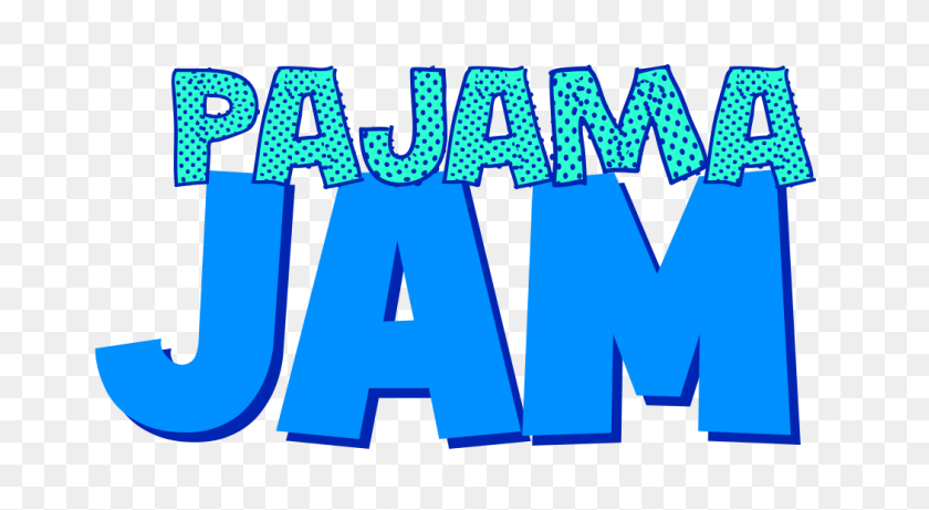 1050x540 Pajama Jam - Pajama Clipart