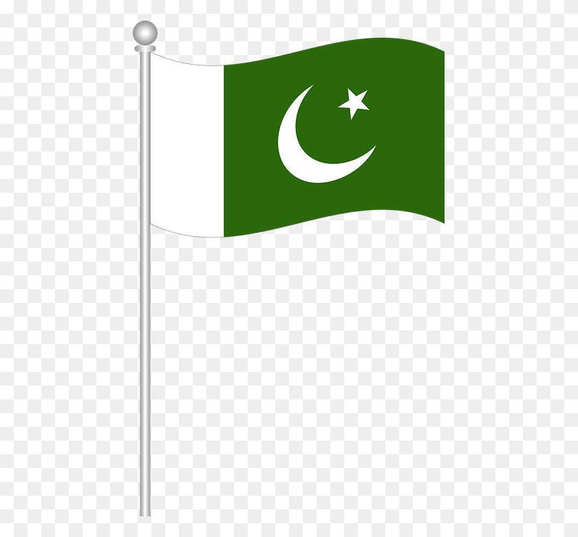 453x720 Pak Flag Png Transparent Pak Flag Images - Flag Pole PNG