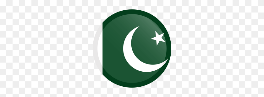250x250 Pakistan Flag Clipart - Continents Clipart