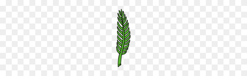 199x199 Palm Leaf Clipart - Palm Frond PNG