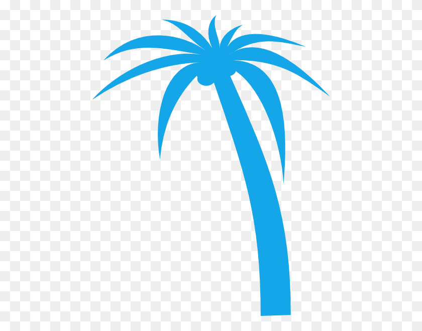 474x599 Palm Tree Clip Art - Palm Tree Silhouette Clipart