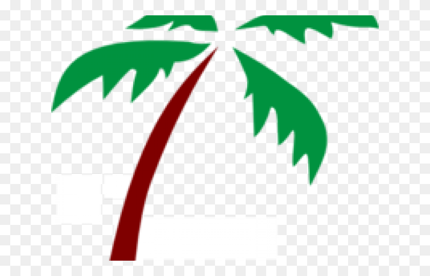 640x480 Palm Tree Clipart - Christmas Palm Tree Clip Art