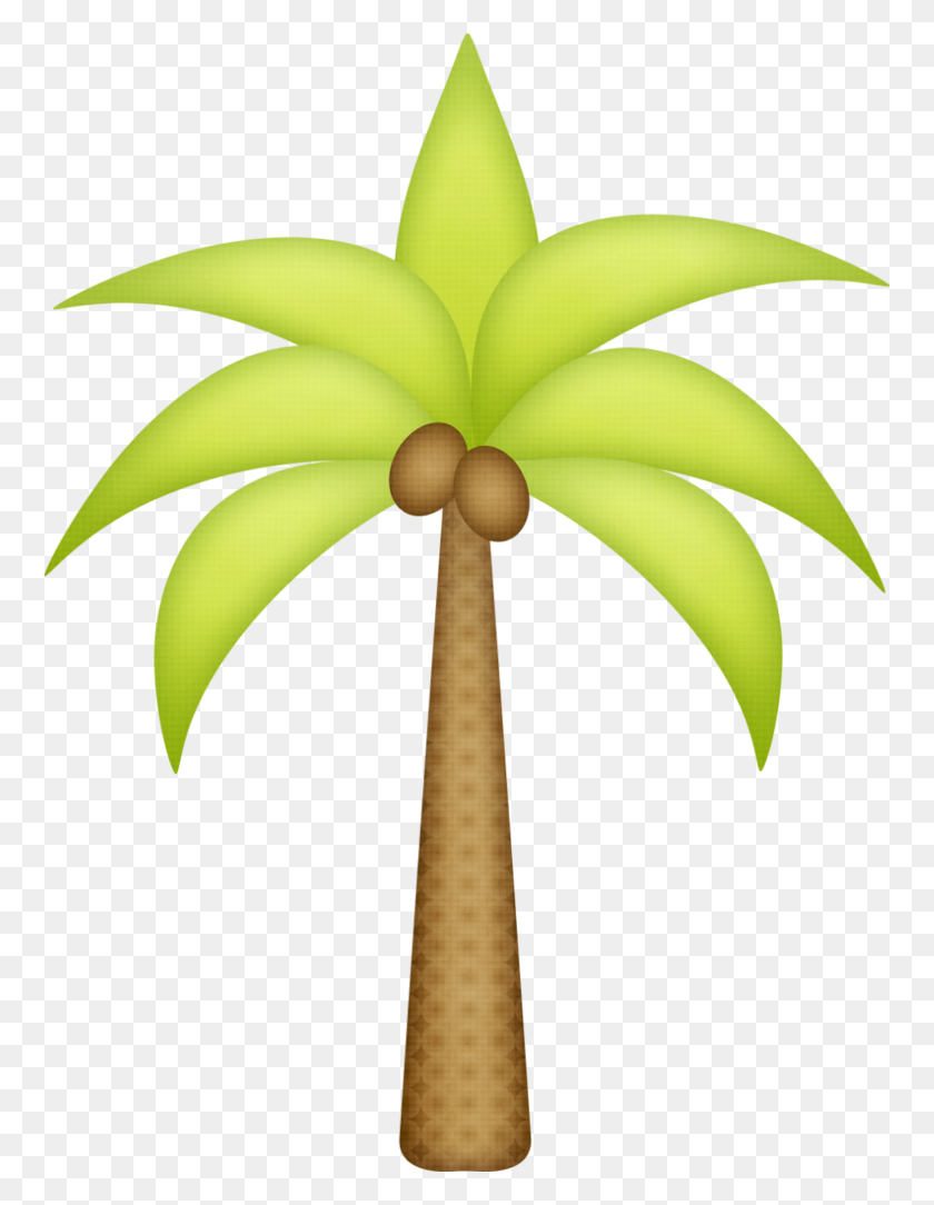 760x1024 Palm Tree Clipart Luau - Palm Tree Clip Art
