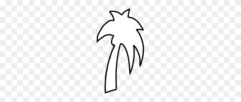 165x297 Palm Tree Clipart Outline Clip Art Images - Palm Tree Clipart No Background