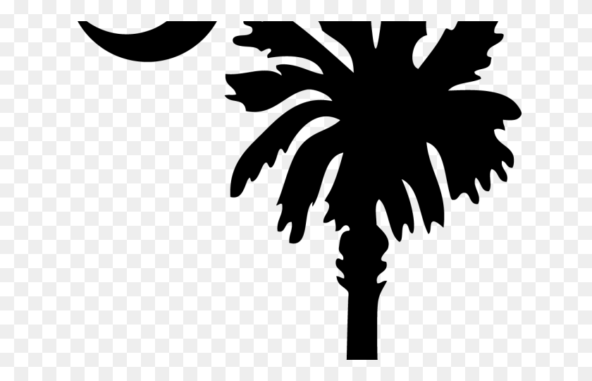 640x480 Palm Tree Clipart Straight - Tall Tree Clipart