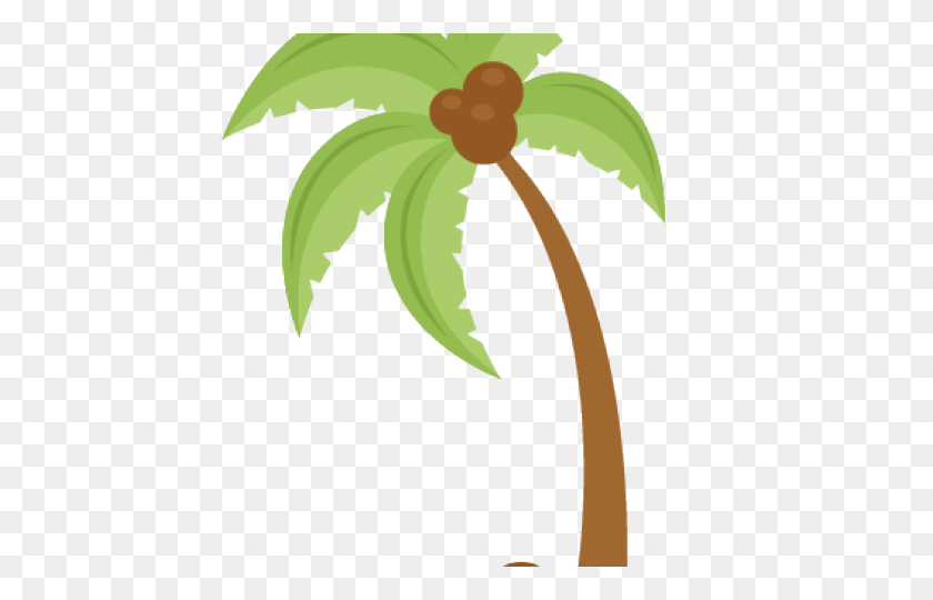 640x480 Palm Tree Clipart Translucent - Palm Tree Leaves Clip Art