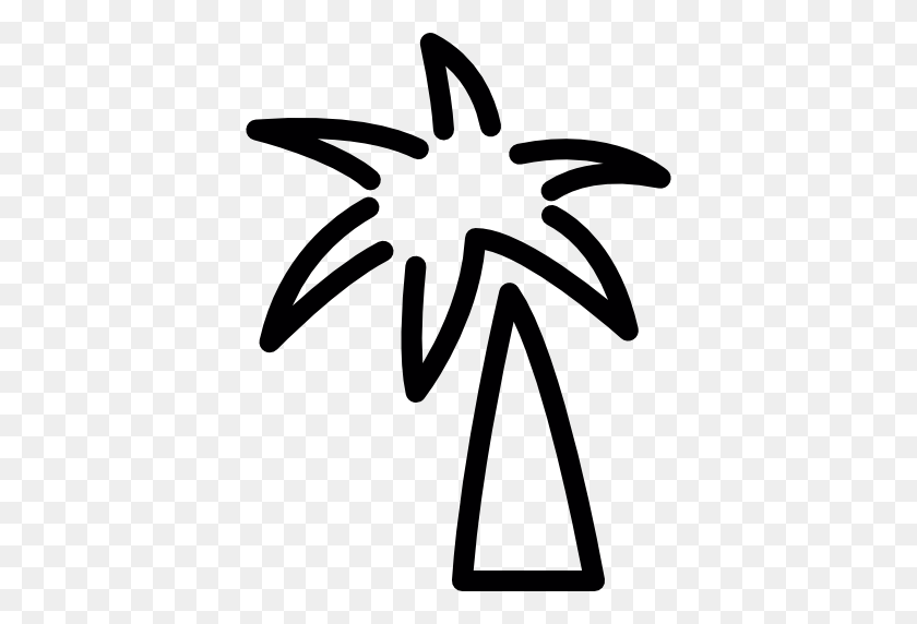 512x512 Palm Tree Doodle - Palm PNG