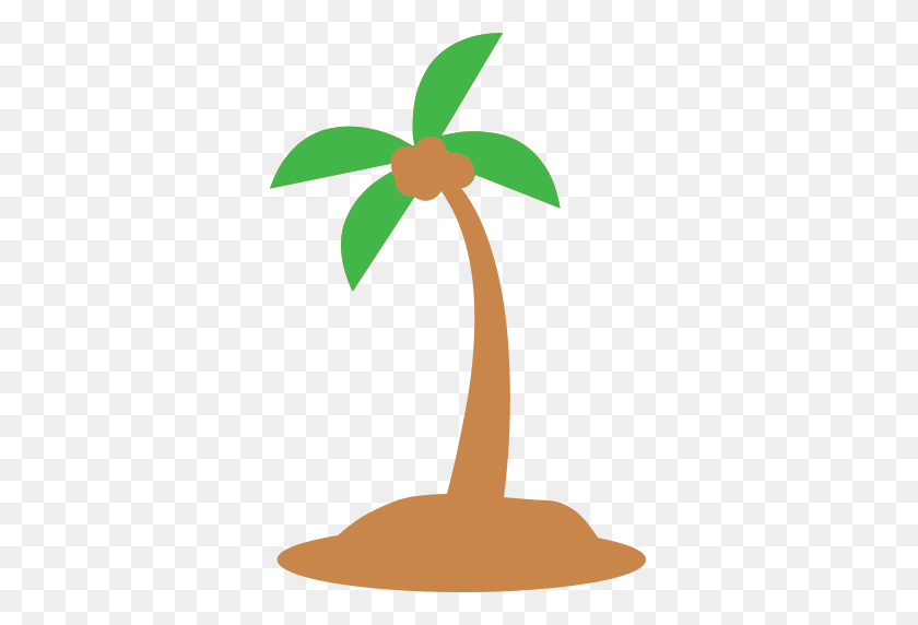 512x512 Palm Tree Emoji For Facebook, Email Sms Id - Palm Tree Emoji PNG