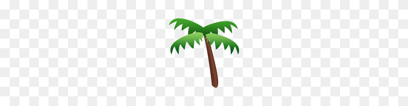 160x160 Palm Tree Emoji On Apple Ios - Palm Tree Emoji PNG