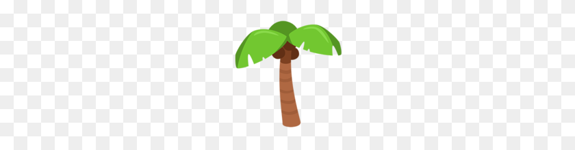 160x160 Palm Tree Emoji On Messenger - Palm Tree Emoji PNG