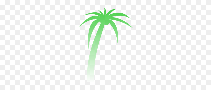 222x298 Palm Tree Gradient Clip Art - Palm Tree Clip Art