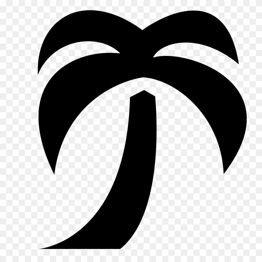 1600x1600 Palm Tree Icon - Palm Tree Emoji PNG