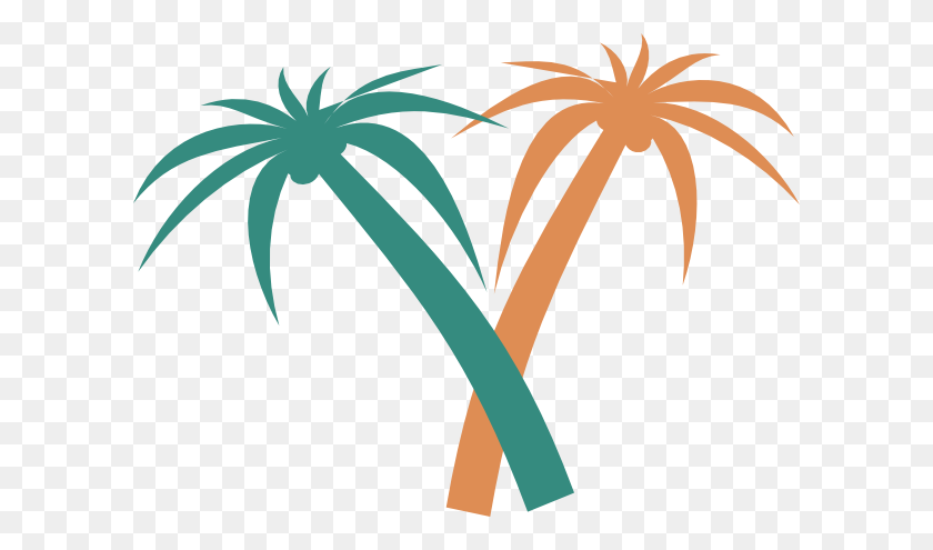 Palm Tree Outline Clip Art At Clipartimage - Palm Tree Clip Art ...