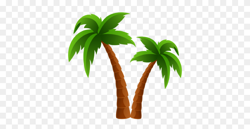 398x375 Palm Tree Png Clipart - Palm PNG