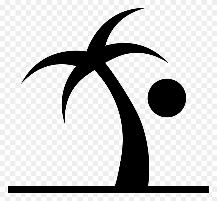 980x900 Palm Tree Png Icon Free Download - Palm Tree PNG