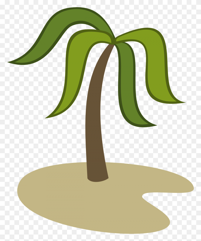 1235x1500 Palm Tree Sand - Sand Clipart PNG