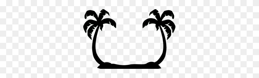 299x195 Palm Trees Clipart Crafts Clipart, Palm Tree - Palm Leaf Clipart
