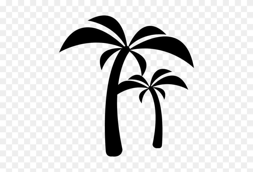 512x512 Palm Trees Icon - Tree Symbol PNG