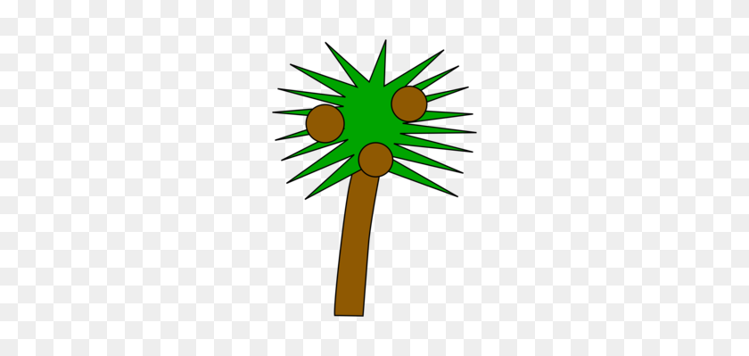 240x339 Palm Trees Shrub Plants Branch - Palm Clipart