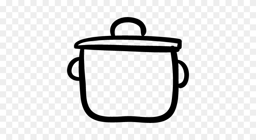 400x400 Pan Outline Clipart Free Clipart - Pots And Pans Clipart