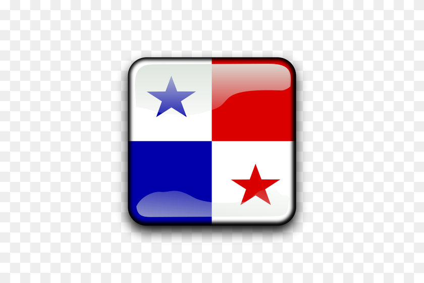 500x500 Bandera De Panamá Vector - Bandera De Panamá Png