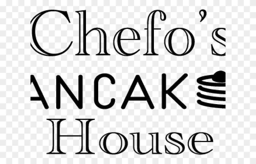 640x480 Pancake Clipart Chef - Pancakes Clipart Black And White