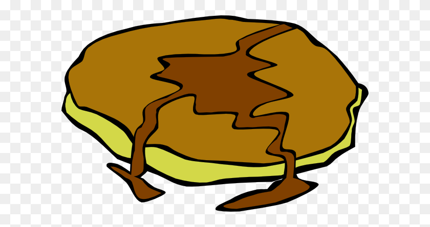 600x385 Pancake With Syrup Clip Art Free Vector - Republic Clipart