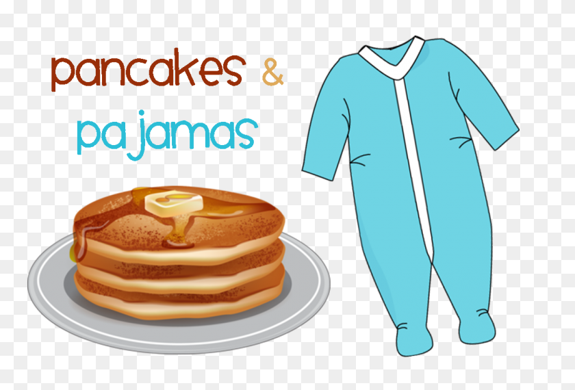 1101x720 Pancakes And Pajamas Family Night Sunflower Storytime - Put On Pajamas Clipart