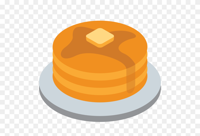 512x512 Pancakes Emoji - Food Emoji PNG
