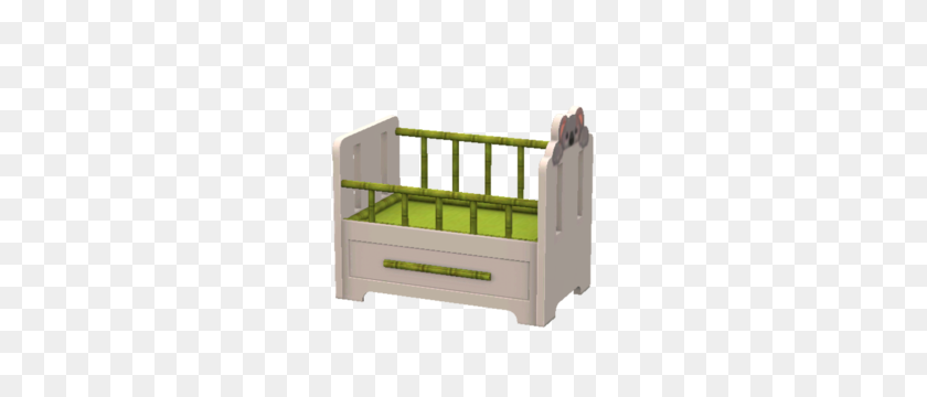 300x300 Panda Crib - Crib PNG